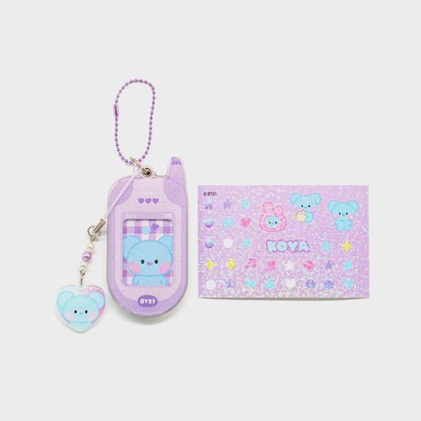 

Мини-ретро-телефон Line Friends BT21 KOYA с ключами