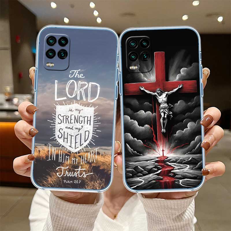 NH10 Bible Verse Jesus cross Case for Motorola G10 G20 G30 G31 G32 G34 G35 G41 G42 G50 G51 G52 G55 G60 G60S G62 G71 G72 G75