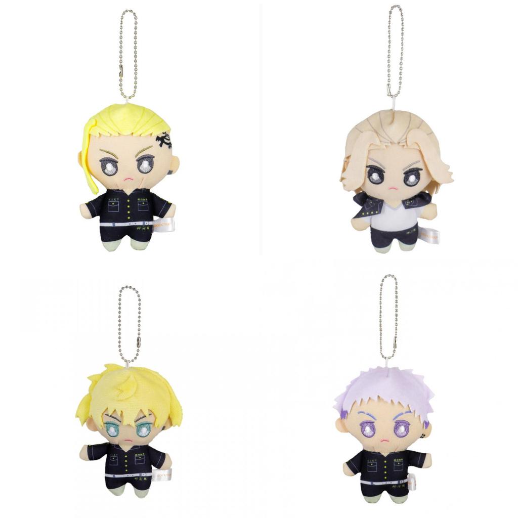 Urocze pluszowe figurki Tokyo Revengers o wysokości 10 cm wykonane z krótkiego pluszu