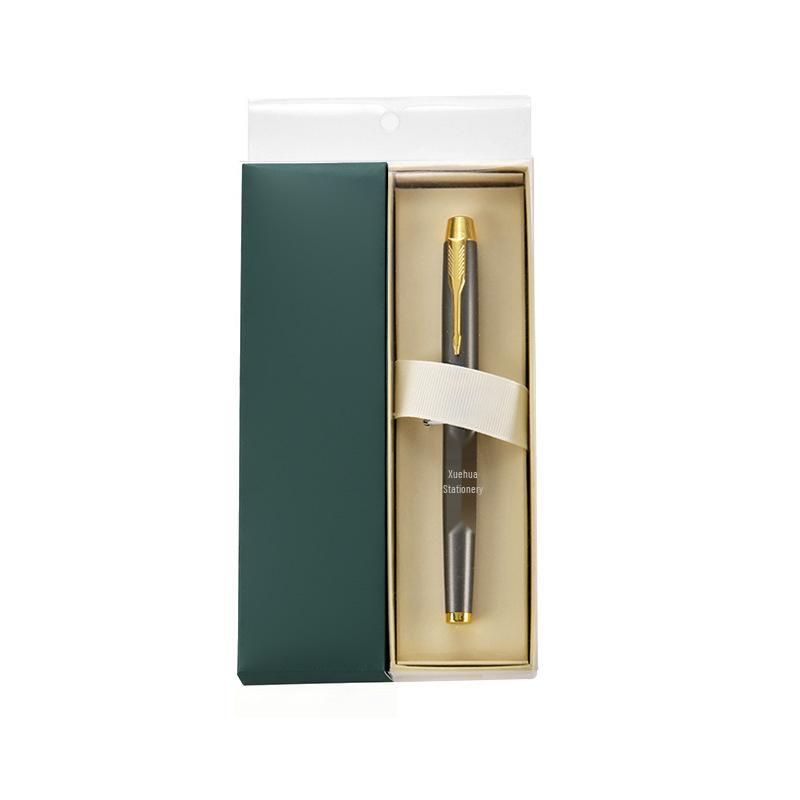 Deluxe Geschenkbox mit Kugelschreiber und individuellem Logo, Heißprägung