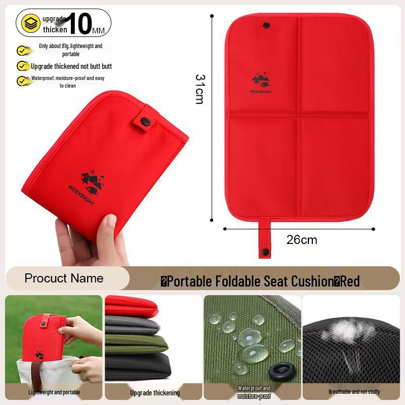 Waterproof Portable Outdoor Folding Seat Cushion - Single Person Hiking & Picnic Mat