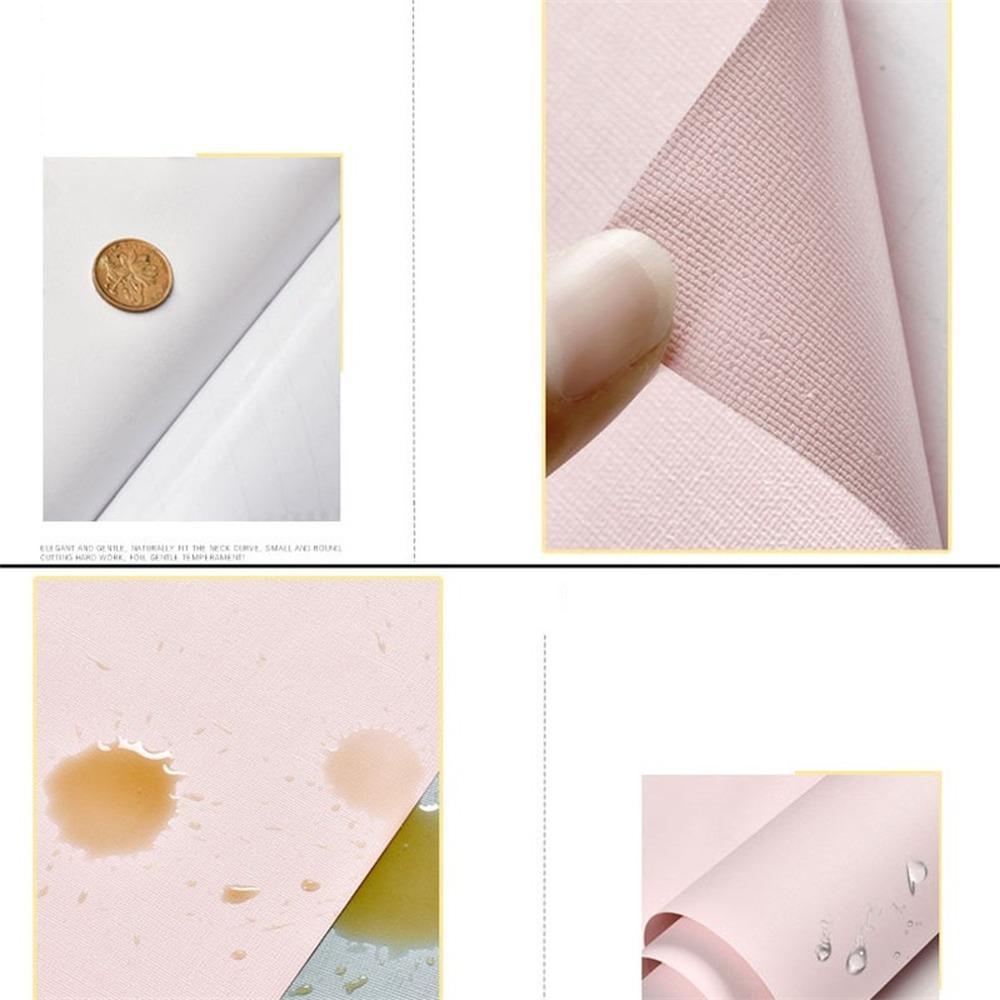 Do-It-Yourself Modern Solid Color Waterproof Self Adhesive Pvc Wall Cover For Wall In Rolls For Living Room Home Ornament 3D Wall Stickers