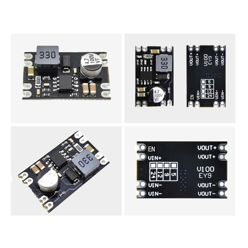 Compact DC5-24v Step Down Power Supply Module with Multiple Output Voltages 5V 9V 12V 24V