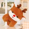 Animal Snap Bracelet Plush Toy - 8" Elk, Koala, and Raccoon Claw Machine Dolls
