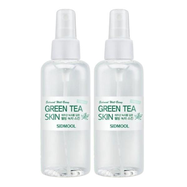 SIDMOOL Original Well-Being Green Tea Skin 150ml Jeju Green Tea Water 5% Alcohol-Free Weakly Acidic Korean Facial Toner