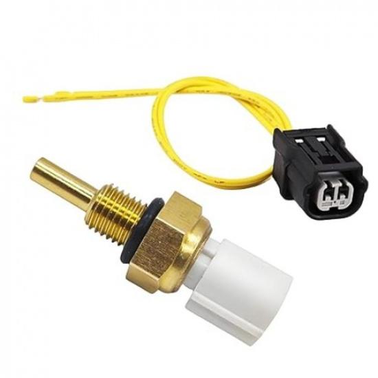 Coolant Temperature Sensor with Connector Pigtail Harness, Compatible with S