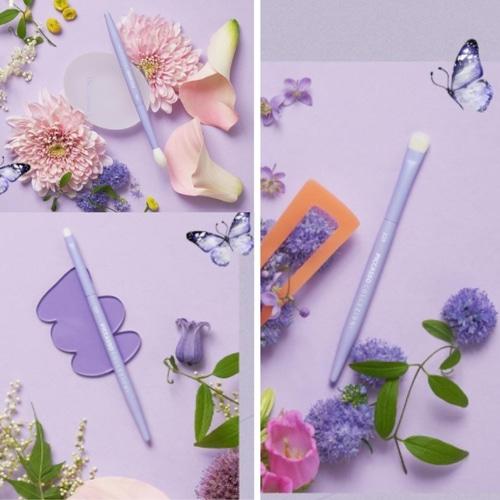 PICCASSO Collezioni Eyeshadow Brush Set 3items [Purple Edition]