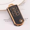 2 3 Buttons Car Key Cover Case Remote Shell Fob Bag Protector TPU Key Holder For Mazda 2 3 5 6 CX7 CX9 RX8 MX5 MPV Demio