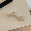 Resin Banana Hair Clip Korean Style Girls Simple Fashion Bow Hairpin Hair Accessories