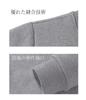 TACVASEN Stretchy Crew Pile Comfortable for Winter Light Size L Men's Sweatshirt, Thick, Neck, Lining, Sports, Gray,