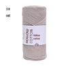 2mm Hollow Pure Cotton Scarf & Bag Yarn for DIY Crochet and Handwoven Projects