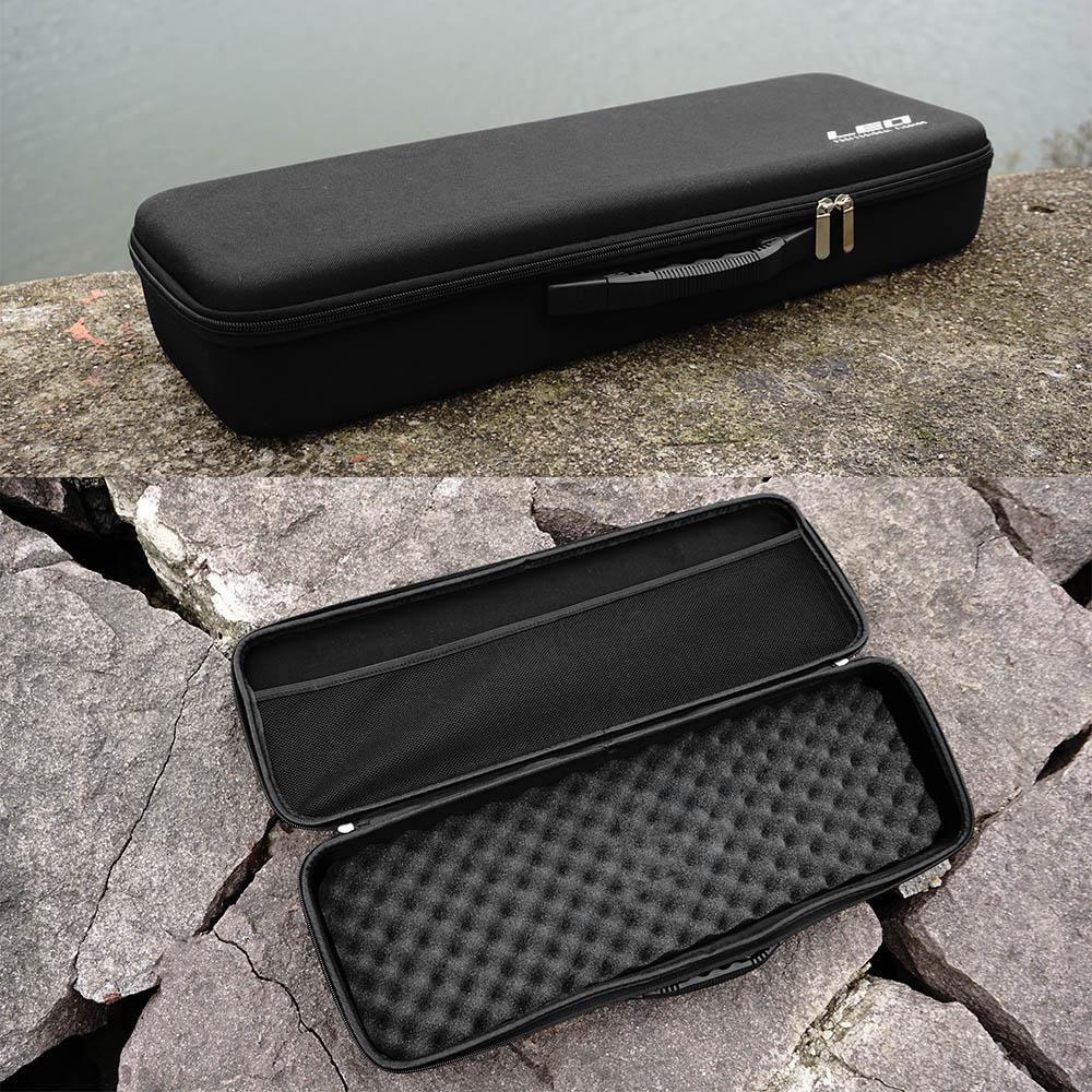 New Portable Fishing Bag Case Shockproof Fishing Rod Reel Carry Bag Case Fishing Tackle Tool Storage Organizer Bag