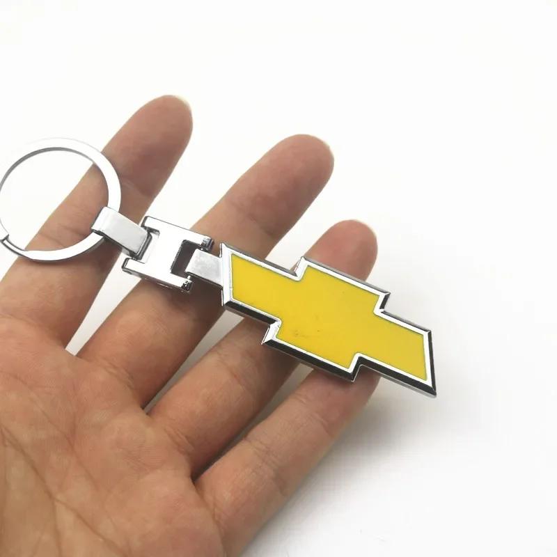 

Fashion Car Metal Key Ring Keychain Pendant for Chevrolet Aveo Cruze Malibu Orlando Captiva Optra Trax Lacetti Sail Silverado