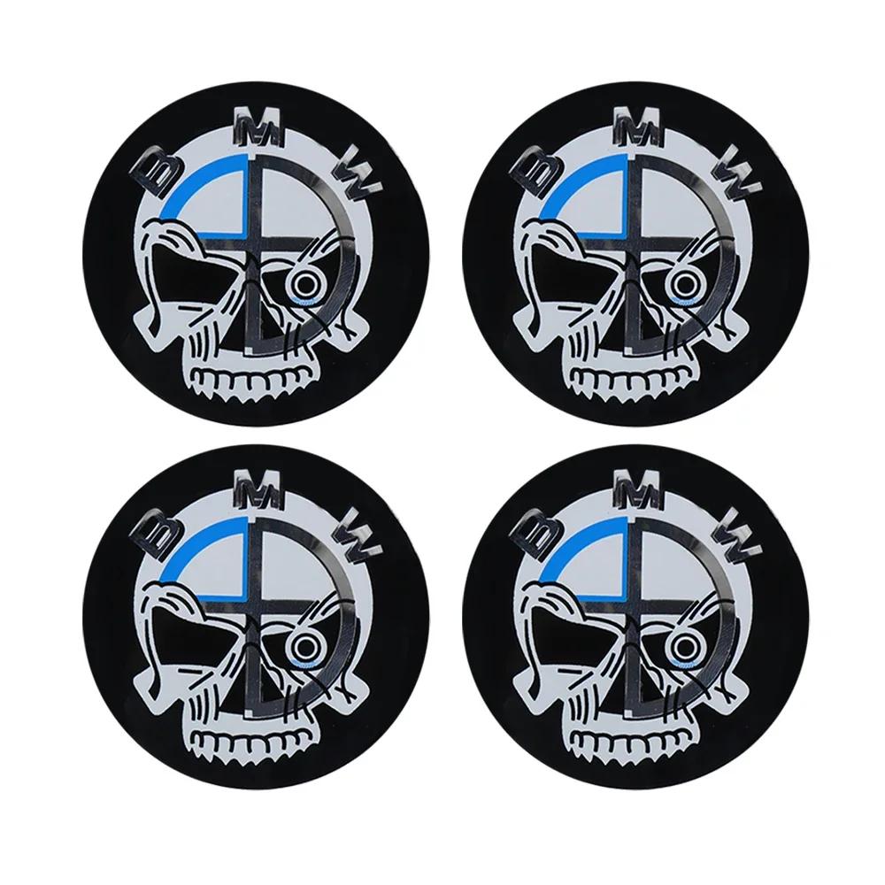 56/60/65mm Car Styling Wheel Center Sticker Hub Cap Badge Decal For BMW M M3 M5 M6 X1 X3 E46 E90 E39 F10 F20 F30 G20 E60 E36 E34