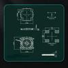 Square Tactile Switch 3.7x3.7mm 4-pin, 0.35mm High: Micro Membrane Button