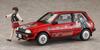 Hasegawa Toyota Starlet EP71 Si Limited with Rei Hazumi Plastic Model Kit SP633 1/24 (3-door) Mid-Model w/Figure (Automobile)