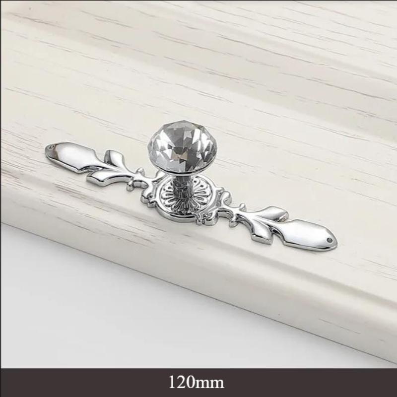Luxuriöse Diamant-Kristallgriffe Knöpfe für Schuhschrank Schranktür Schubladen und Kleiderschrankgriffe Elegantes und Langlebiges Design