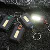 3 Light Mode Outdoor Mini Emergency Light Keychain Work Lamp for Fishing Camping Hiking Keychain Flashlight Portable