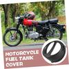 HEALEEP Motorcycle Cover Motorcycle Cover Replacement Air Engine Cooling Motorcycle Accessories Abs Black