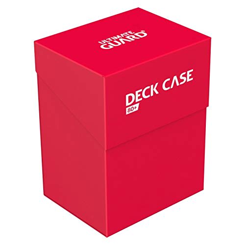 Ultimate Guard Deck Case 80+, Standard Size, Red