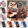 For Honor 200 Lite Cover Case LLY-NX1 Clear Luxury Butterfly Love Flowers Cool Lion Painted Soft Casing For Honor 200Lite Bumper