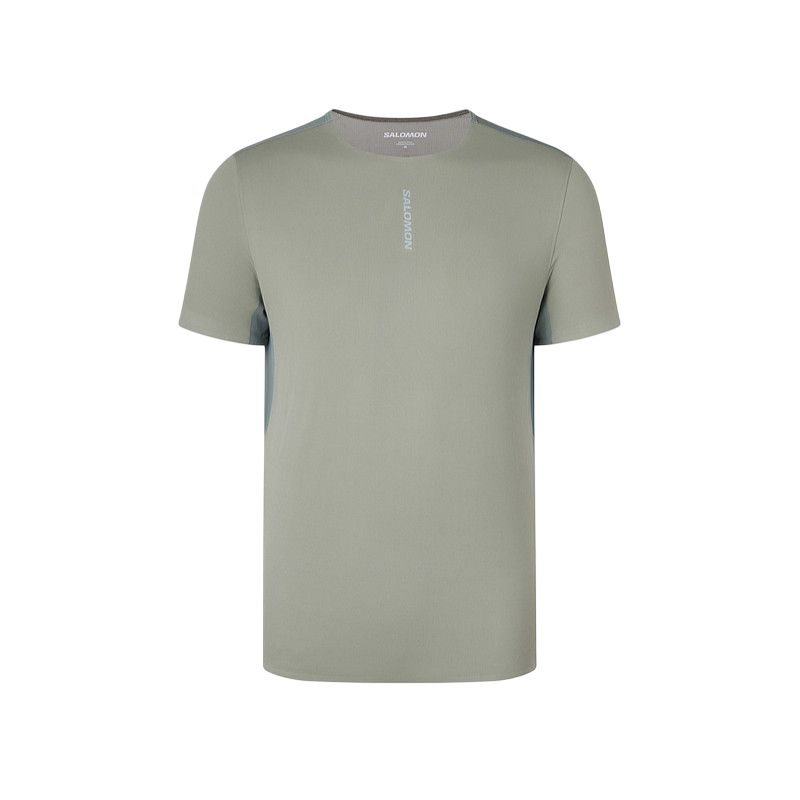 SALOMON T Shirts Men s Vetiver Crew Neck Moderate LC2926700 2XL