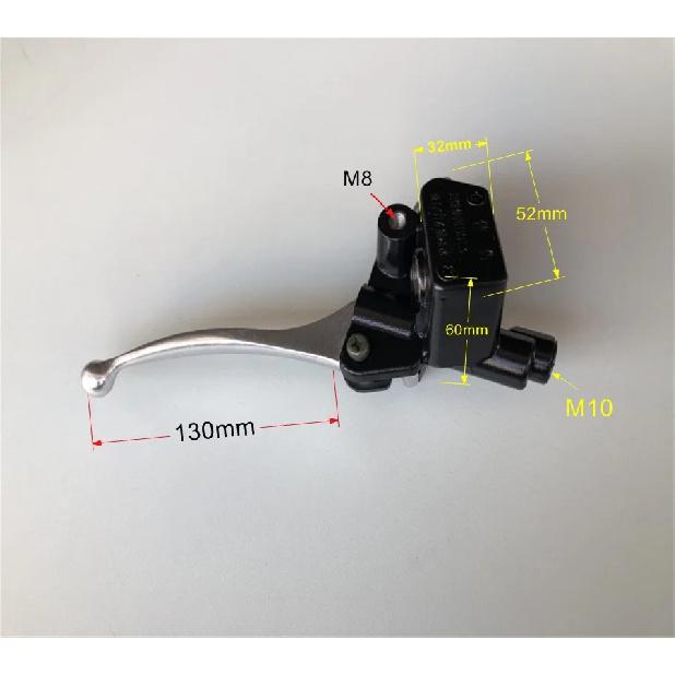Right Front Brake 22mm Clutch Master Cylinder Hydraulic Pump Lever for Haojue Suzuki LINDY125R UZ125 UM125 UZ UM LINDY 125 33G