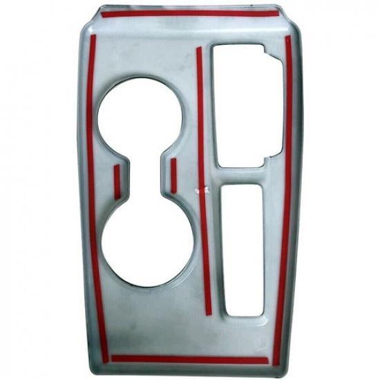 Carbon Fiber Pattern Gear Panel Cover Shift Trim for Honda Civic 11th -