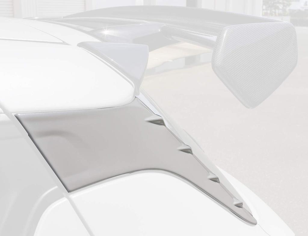 MONSTER SPORT Garnish for Swift Sport and Swift Part C-Pillar (White) (ZC33S) (ZC83S, ZC13S, etc.) - Number 731510-765ZVR