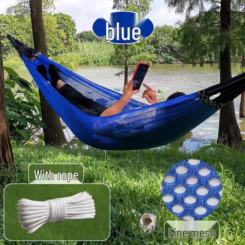 Handun Outdoor Ice Silk Mesh Hammock Swing