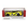 Model 1:38, BMW M8 Competition Coupe, żółty