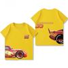 2026 Potdemiel Summer New  Lightning McQueen Kids Cotton T-Shirt, Comfortable and Breathable for Boys and Girls Tops