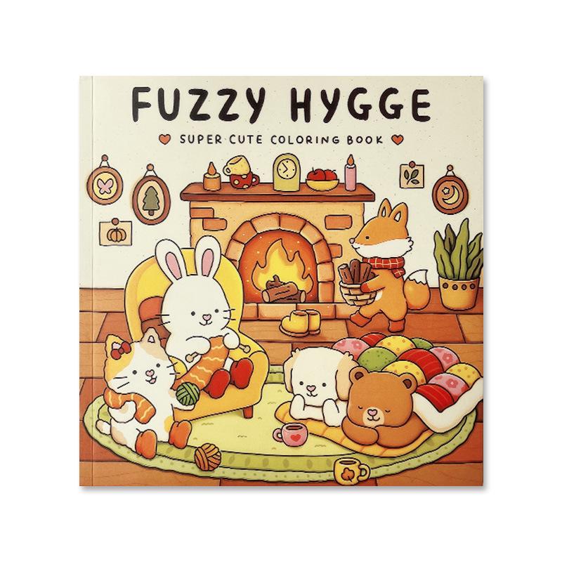 

Жутковатая милашка: Подростковая раскраска