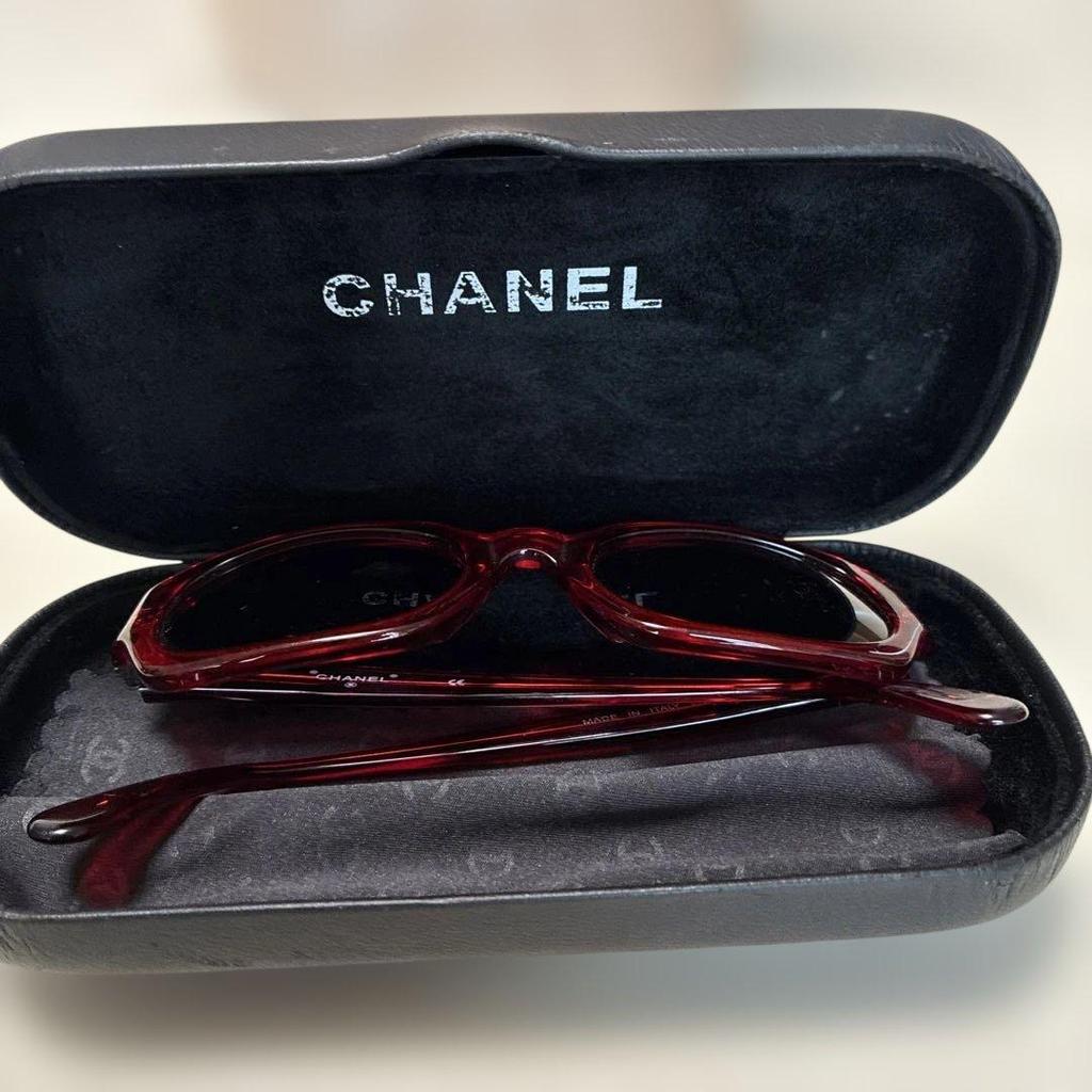 Chanel Sunglasses Red