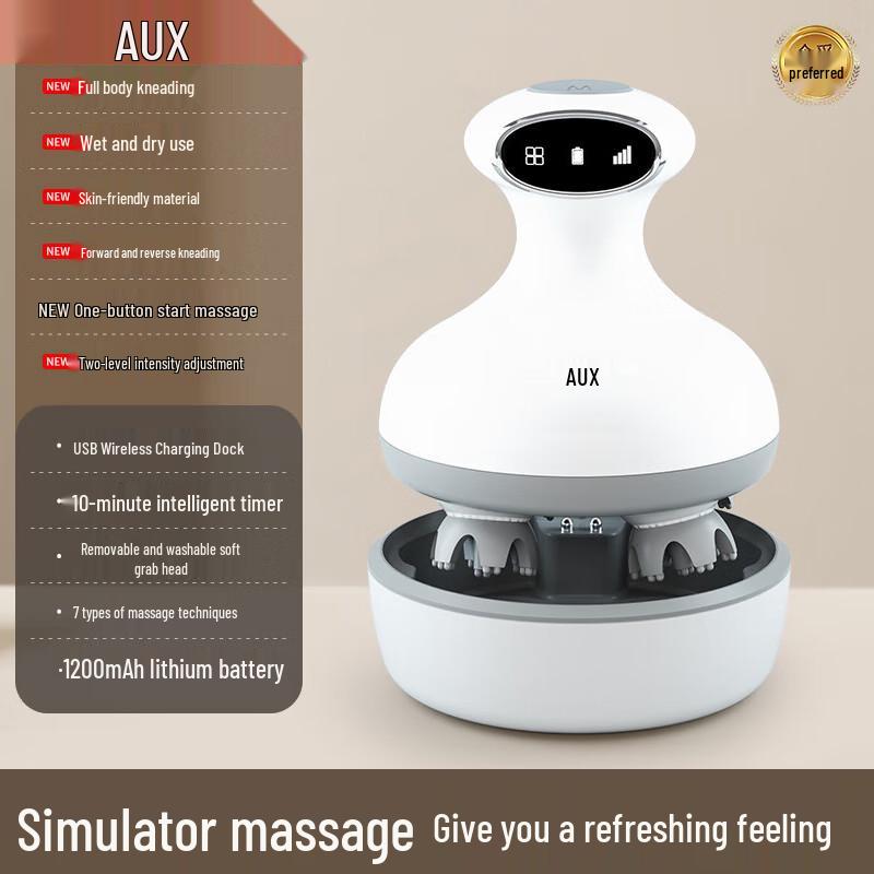 AUX Electric Kneading Head & Scalp Massager