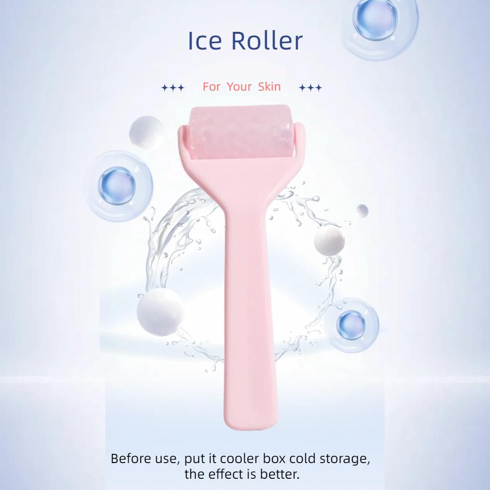 Ice Roller,Face Care Roller Massager for Puffiness Relief Pain and Minor Injury,Skin Beauty Tool to Tighten Pores Whiten Skin