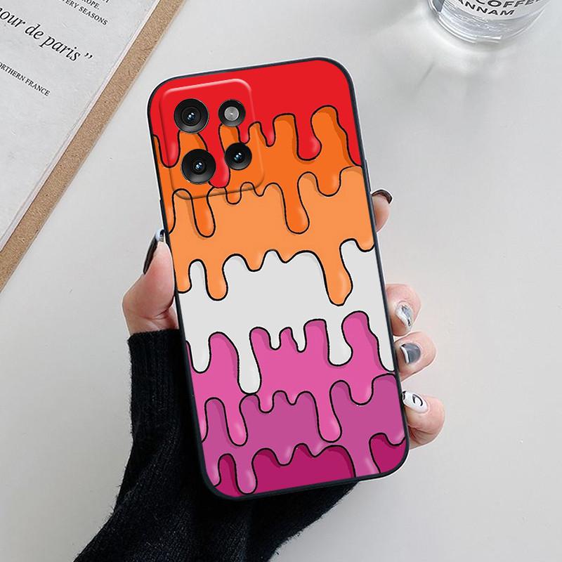 För Motorola Moto G75 Skal Härligt Tecknat Blomma Mjukt Silikon Telefonskydd För Moto G35 G55 5G E14 G04S G54 Power 5G Funda Coque