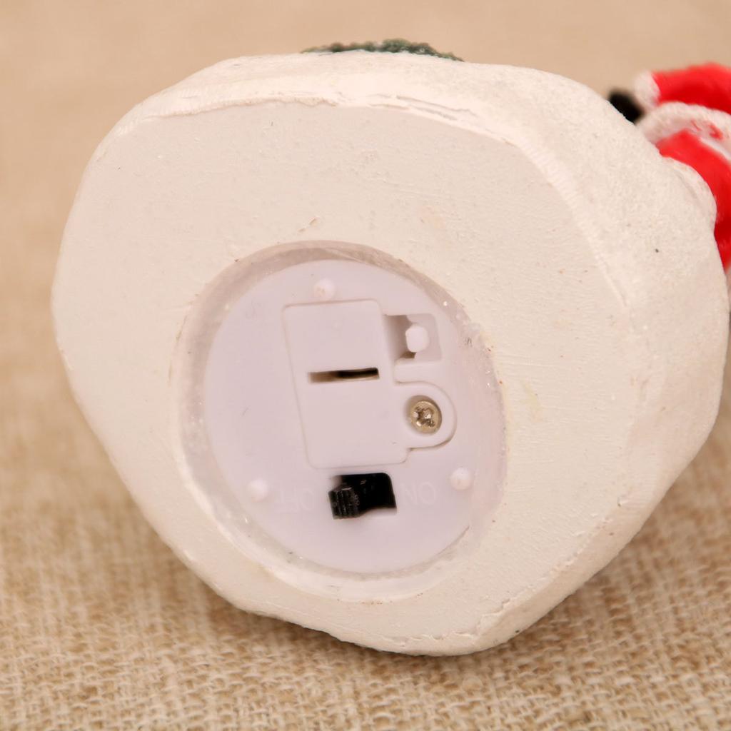 Glowing Resin Christmas Decor Mini House Lamp Ornament Light Up Festive Table Decor Holiday Gift Warm White LED Night Light Christmas Scene