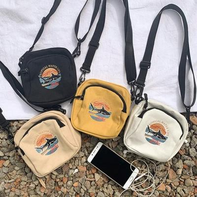 Mini Women's Bag Canvas Handbags Small Cloth Shoulder Crossbody Bags for Women Ladies Purse