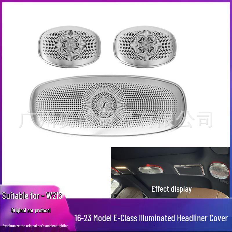 Mercedes E-Class W213 (2016-2023) Turbine Air Vent Ambient Light & Tweeter Upgrade