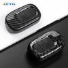 Carbon Fiber Car Key Case Cover For Honda     For Civic For Accord For Cr-V For Hr-V For Pilot Pu Accessories
