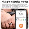 Smart Ring Men Women with Charging Case,Heart Rate Blood Oxygen Monitoring 5ATM Waterproof Multi-sports Rings For Android iOS