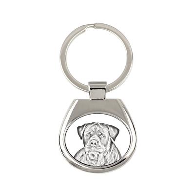 Rottweiler, Rott, Rottie - Keychain with a Dog, Keychain with a Print, Personalized Pendant from the Brand