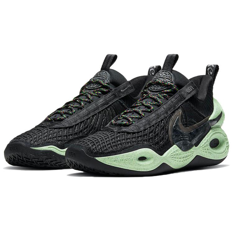 Nike Cosmic Unity EP 'Green Glow' (Unisex) Black / Black / Barely Volt Basketball Shoes DD2737 001