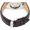 Orient Men S Automatic Watch Open Heart Brown Rn Ar0004y