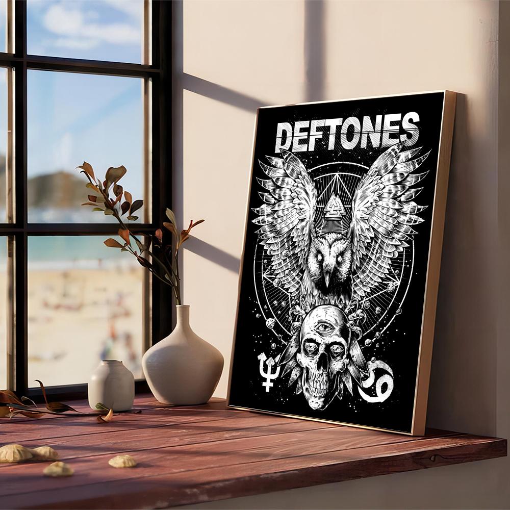 Deftones Singer Poster Home Furnishing decoration Highend Kraft paper Poster Wall Painting Study Home Living Room Decoration