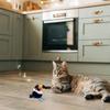 Bird Automatic Cat Toy Simulation Bird Chirping Flying Cat Interactive Toy Rechargeable Touch Activated Pet Toy Cat Supplies