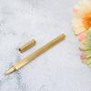 Brushed Brass Gel Pen   0.5mm Writing Pen School   Supplies Gift
