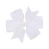 20Pcs Children Hair Clip Bow Hair Clip Sweet Princess Hair Clip Tailcoat Ribbed Satin Ribbon Baby Hair Accessory