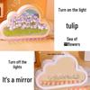 Creative Cloud Tulip Night Light DIY Kit - Handmade Gift for Couples & Friends, Ideal for Birthdays & Mid-Autumn Festival.